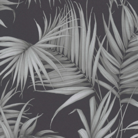 Behang tropical exotisch palm bladeren 36505-3