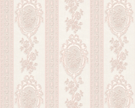 Bloemen Behang rose creme Metallics glitter 1861-64