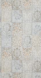 Essentials tegel behang 218014 creme beige