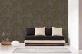 Behangpapier luipaardprint Panter patchwork 38523-4