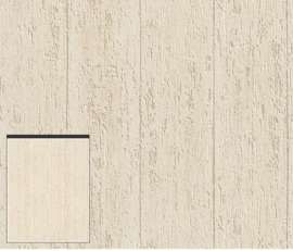 Behangpapier Lichtbeige creme Hout Behang  826005