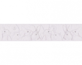 Lovely Friends behangrandpapier 30330-1 grijs