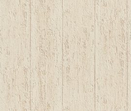 Behangpapier Lichtbeige creme Hout Behang  826005