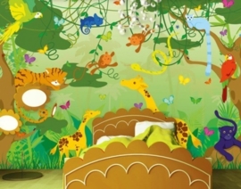 Fotobehang Comic Jungle 76