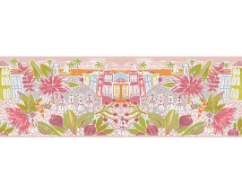 Oilily Home meisjes behangrandpapier 96130-2