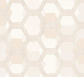 Behang met hexagons 5910  Forme