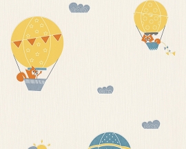 dieren behang 30295-2 Flying Balloon