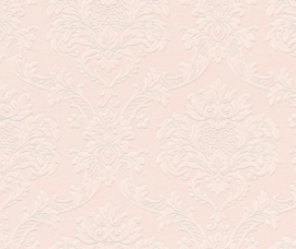 barok behangpapier roze 505351