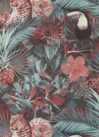 tropical behang panter luipaard 10083-13