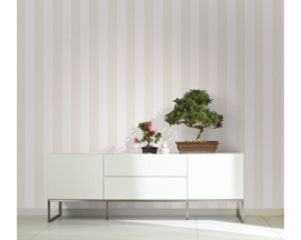 Behangpapier Creme Strepen 40791