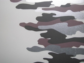  behang OZ 7202 camouflage jongens behang