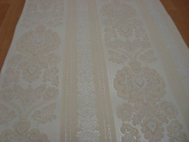 beige glitter behang 55