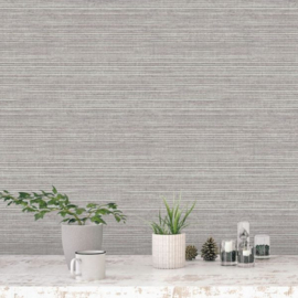 Behang natuurlijk streepeffect 7363 Evergreen