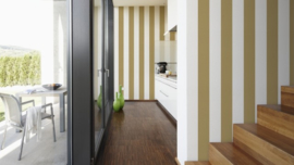 GOUD STREPEN VLIES BEHANG 964816