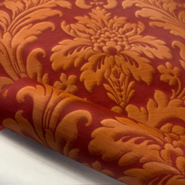 Rood goud barok behang 513677