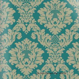 DA VINCI DAMASK TEAL BAROK BEHANG - Arthouse Options 2 405109