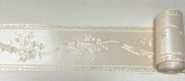 Rand behangpapier creme Chique uitstraling glim