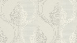 barok behang Erismann Serail wit grijs zilver chic 6803-01