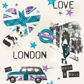 Londen Love Behang WU17625