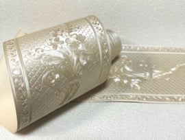 Rand behangpapier creme Chique uitstraling glim