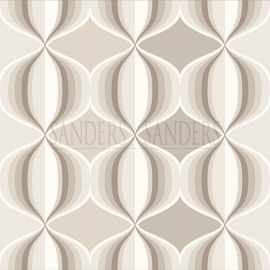 Sanders & Sanders behangpapier 935229 retro beige