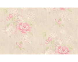 bloemen behang rozen industrieel vintage 30565-2