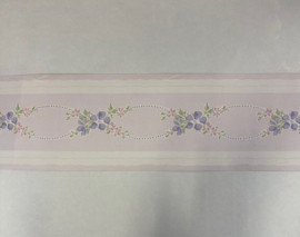 behangrand lila  5 meter lang   breed 13,2 cm  kwaliteit papier  kleur : zie foto