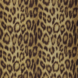 Dutch First Class Jungle Club behang panter luipaard goud zwart