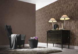 Bruin betonlook vintage industrieel  Behang 776317