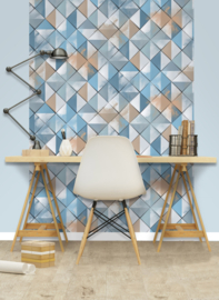 Dutch Wallcoverings Pop behang Ruit M46701