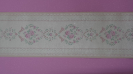 bloemen behangrand lief bloemetjes k25