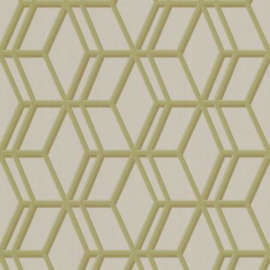 GeoGeometric Wallpaper - Leon Circles Glitter behang - Plum -Luxury Grandeco -BOA-015-01-6