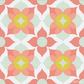 Cozz Smile behang 61168-04 Graphic Flower