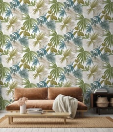 Dutch Wallcoverings Jungle Fever behang Wild Palms JF3602