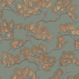 Dutch Wall Fabric behang Pine Tree WF121013