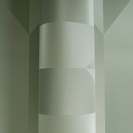 COSMOLiving – Modern Geometrisch Behang met Diamantmotief en Diepte-effect