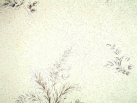 bloemen behangpapier 3284-10 vinyl glitter