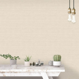 Behang natuurlijk streepeffect 7367 Evergreen