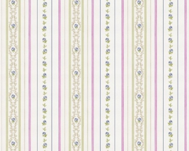 kleine roosjes bloemetjes behang romanze as creation 85016-4