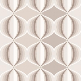 Bubbles behang 135434 beige