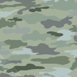 Camouflage behang leger 27148