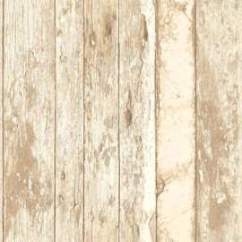 Hout behang planken bruin vlies pe-10-02-1