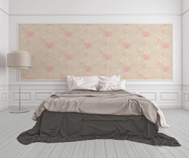 bloemen behang rozen industrieel vintage 30565-2