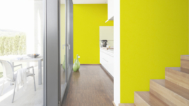 lime lgroen vlies behang metalics A1