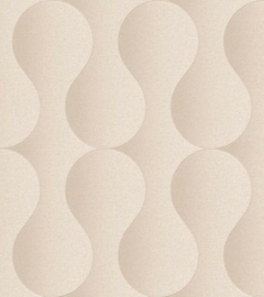 retro behang cream beige sky lounge 727715