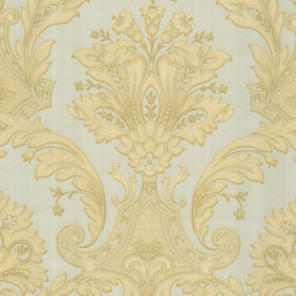 creme goud barok 3d vinyl behang 289