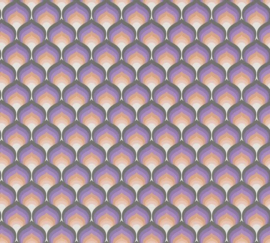 Retro chic behang as creation 39538-2