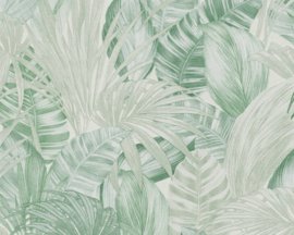 tropical floral behangpapier groen 36820-2