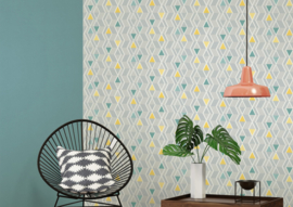 Retro vlies behang 32993-1