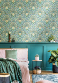 Behang bloemen retro  18518  Flora